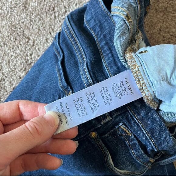 Frame Women's 25 Le Skinny Jeans. - Picture 3 of 10